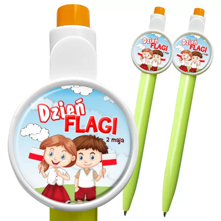 przypinka długopis Dzień flagi Dzieci