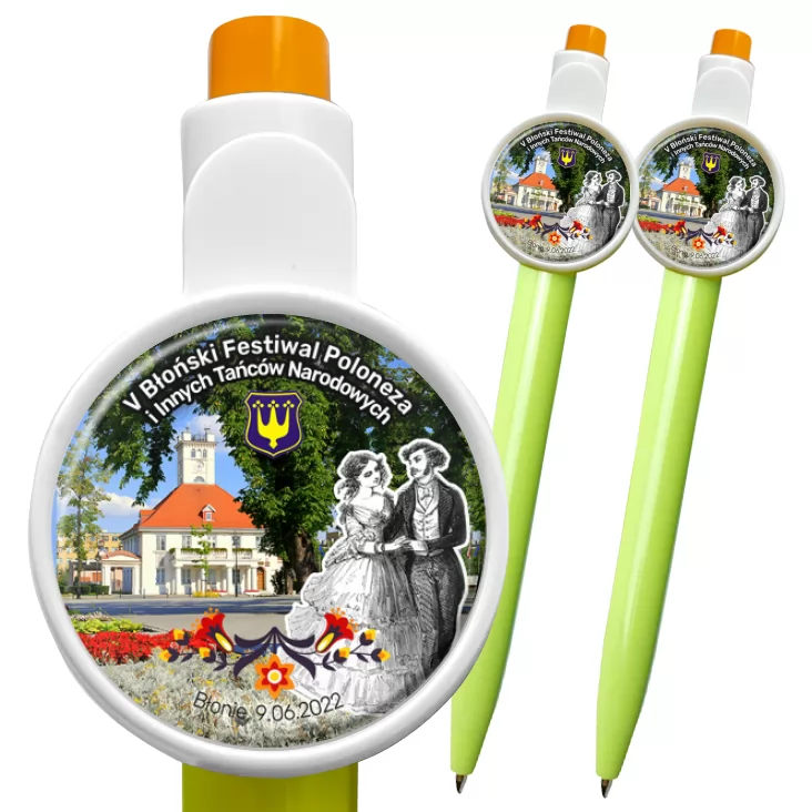 przypinka długopis Festiwal Poloneza i Innych Tańców Narodowych Błonie 2022
