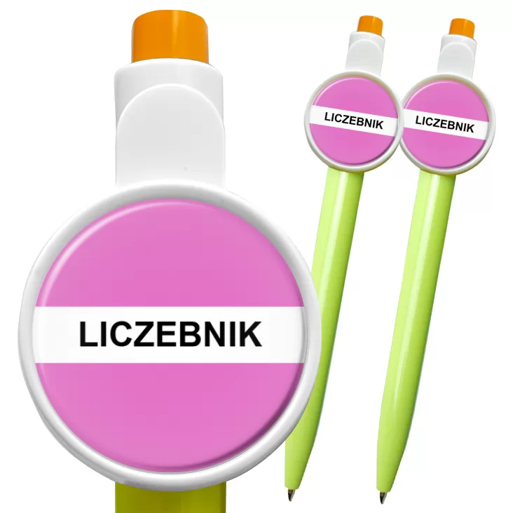 przypinka długopis Gramatyka liczebnik