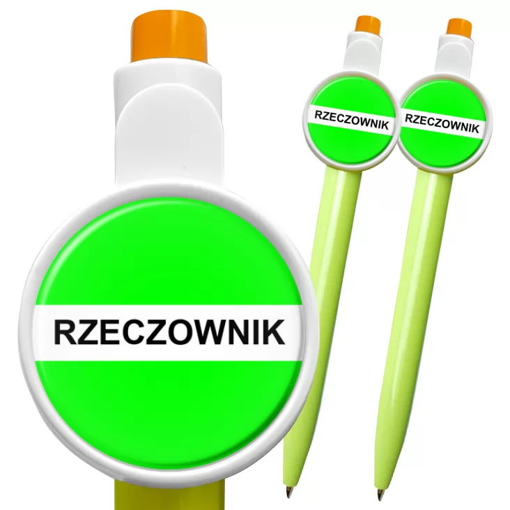 przypinka długopis Gramatyka rzeczownik