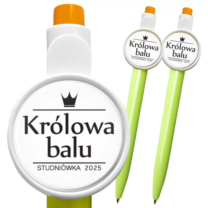 przypinka długopis Królowa balu na studniówkę