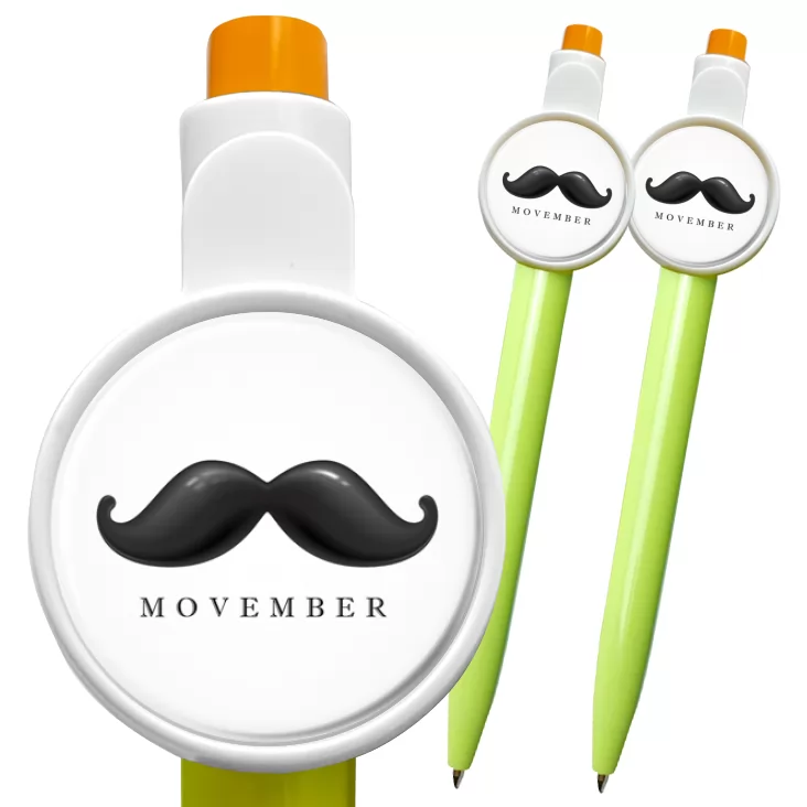 przypinka długopis Movember
