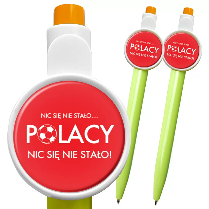 przypinka długopis Polacy nic się się nie stało