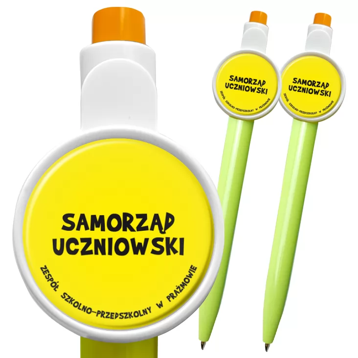 przypinka długopis Samorząd Uczniowski Zespół Szkolno-Przedszkolny w Prażmowie