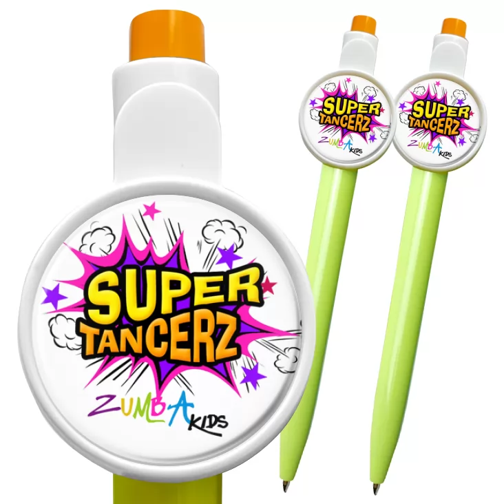 przypinka długopis Super Tancerz Zumba Kids