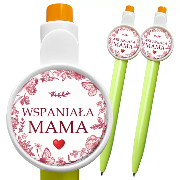 przypinka długopis Wspaniała Mama Dzień Matki