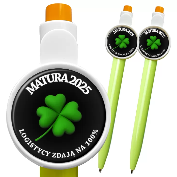 przypinka długopis Matura