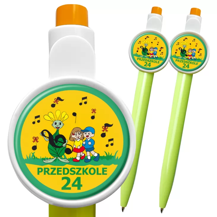 przypinka długopis Przedszkole nr 24 w Poznaniu