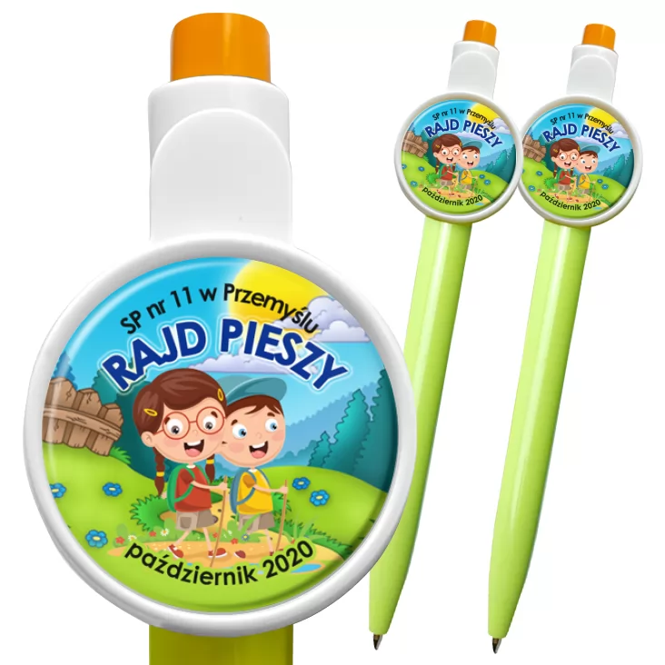 przypinka długopis Rajd pieszy SP nr 11 w Przemyślu
