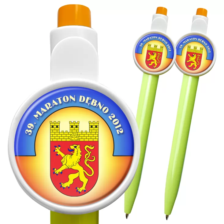 przypinka długopis 39. Maraton Dębno 2012