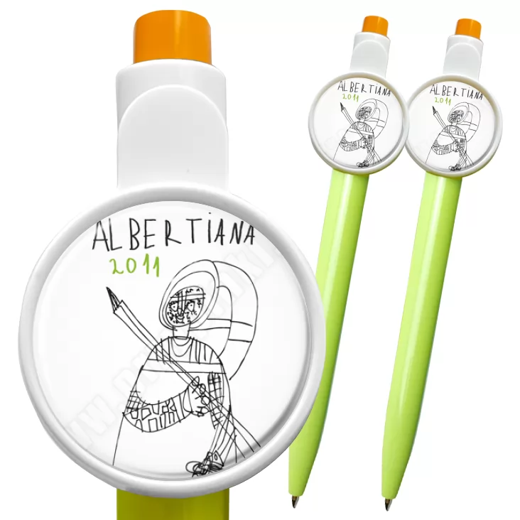przypinka długopis Albertiana 2011