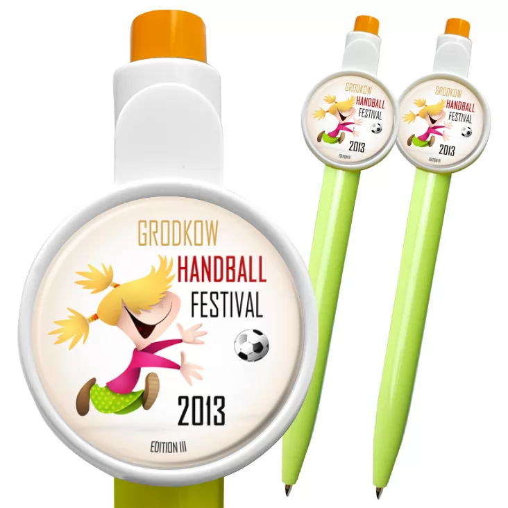 przypinka długopis Handball Festiwal 2013