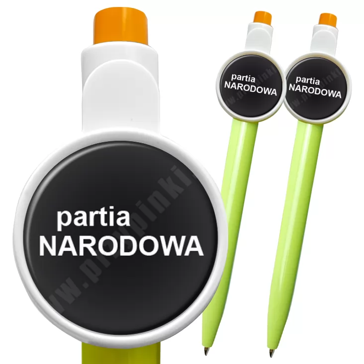 przypinka długopis Partia narodowa