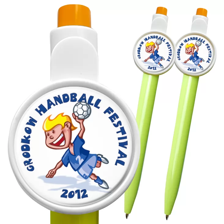 przypinka długopis Handball Festiwal 2012