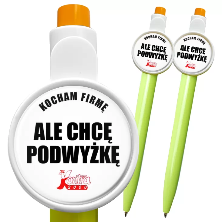 przypinka długopis Kontra 2000