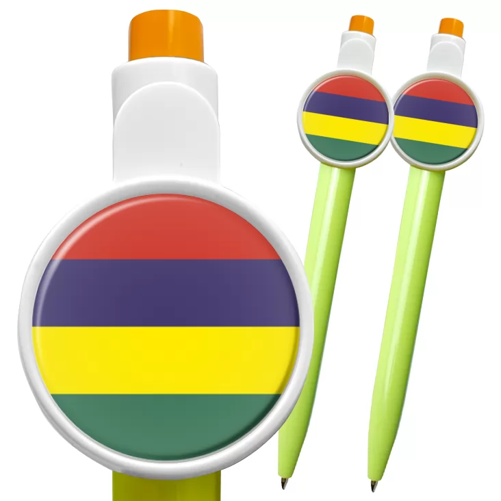przypinka długopis mauritiu