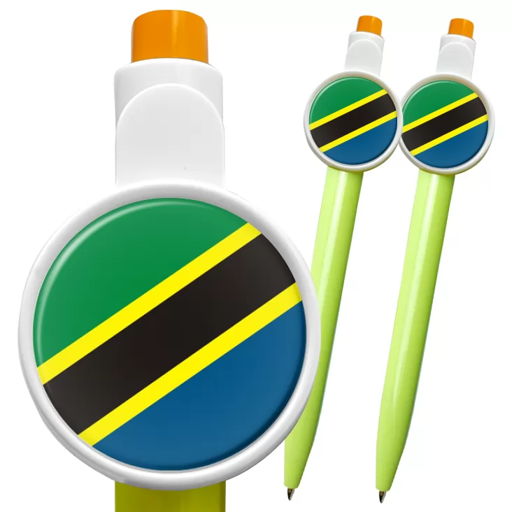 przypinka długopis tanzania