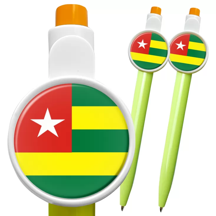przypinka długopis togo