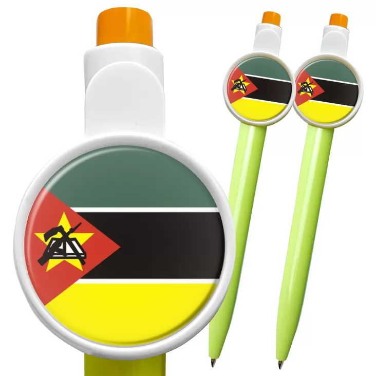 przypinka długopis mozambiq
