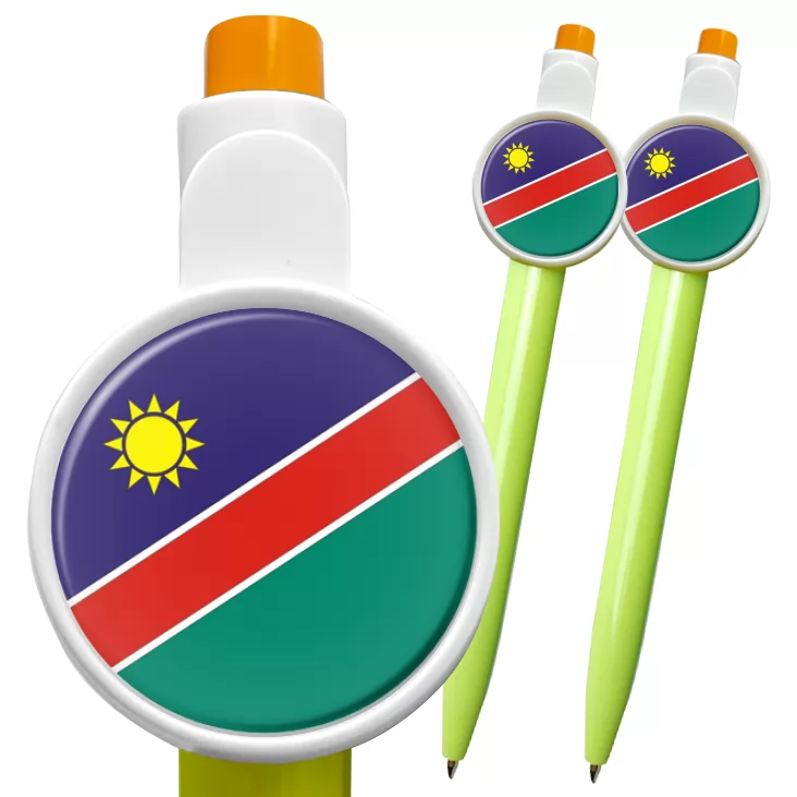 przypinka długopis namibia