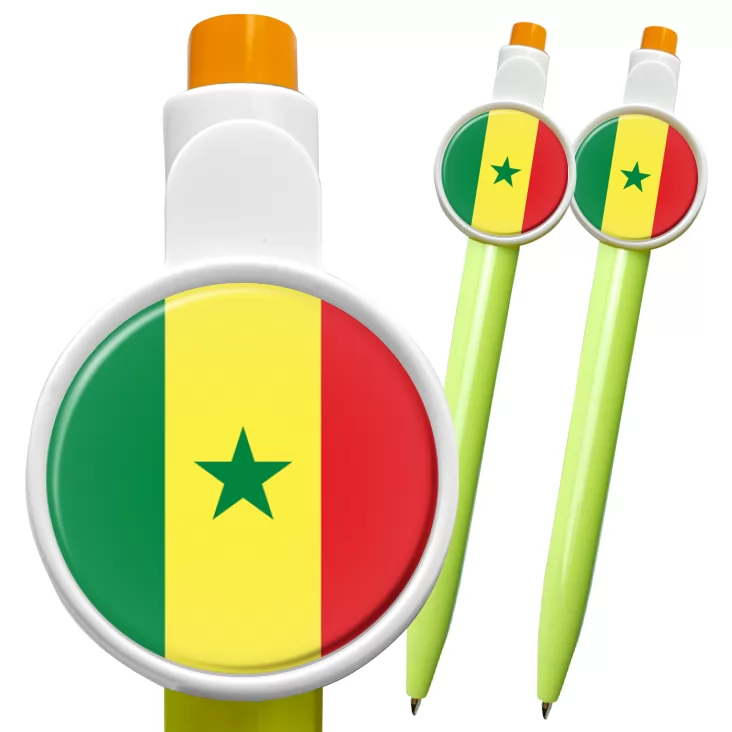 przypinka długopis Senegal