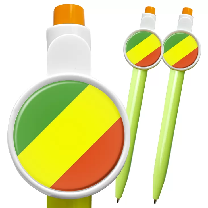 przypinka długopis congo