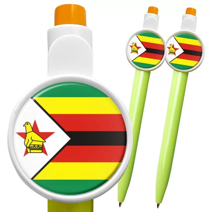 przypinka długopis zimbabwe