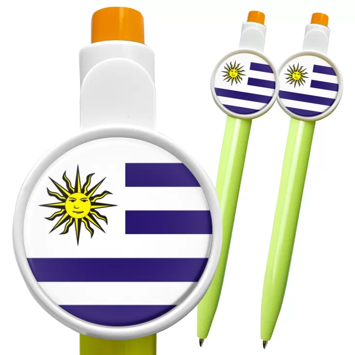 przypinka długopis uruguay