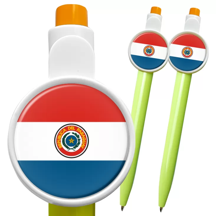 przypinka długopis paraguay