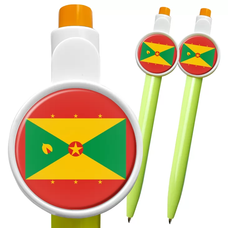 przypinka długopis grenada