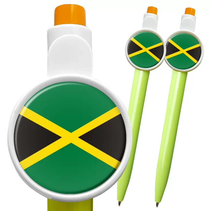 przypinka długopis jamaica