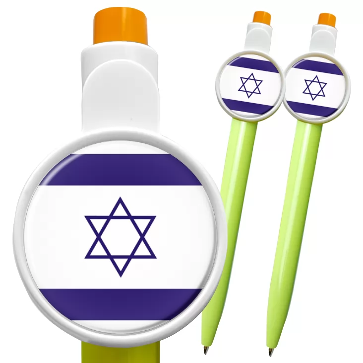przypinka długopis israelc