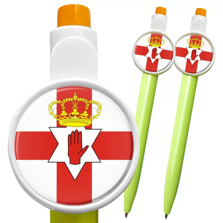 przypinka długopis nireland
