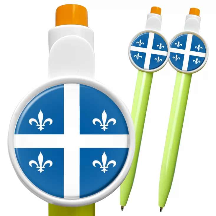 przypinka długopis quebecc