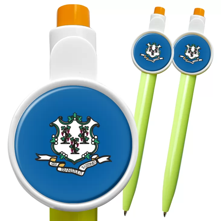 przypinka długopis connecti