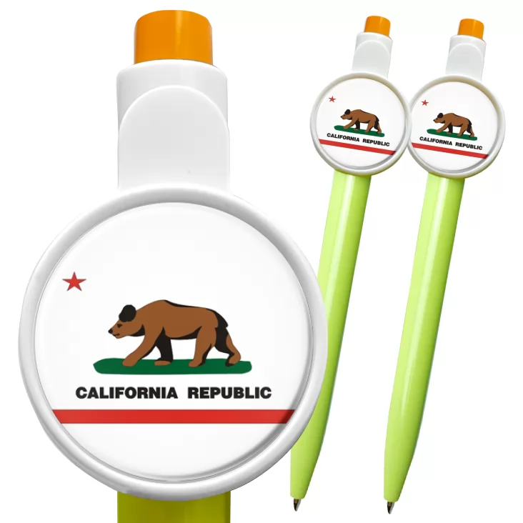 przypinka długopis californ