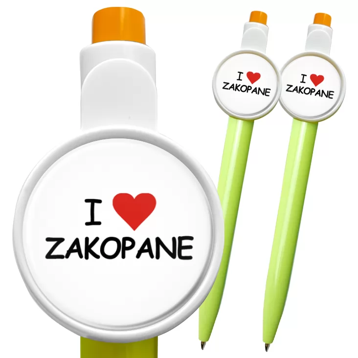 przypinka długopis I love Zakopane