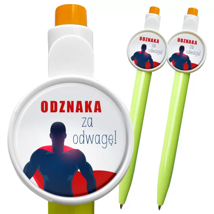 przypinka długopis Odznaka za odwagę
