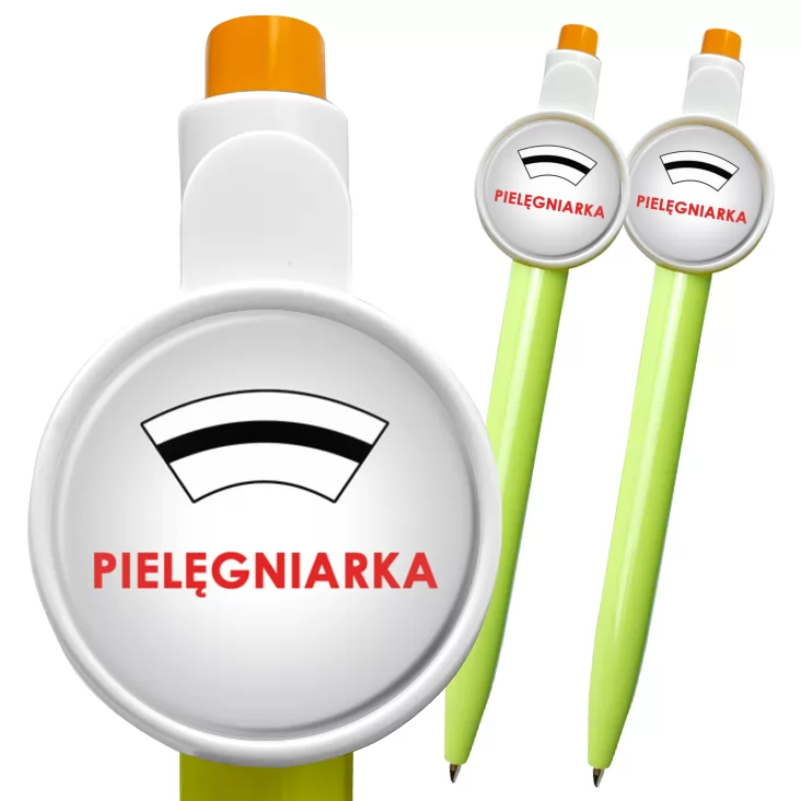 przypinka długopis Pielęgniarka