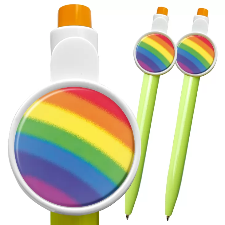 przypinka długopis LGBT Tęcza