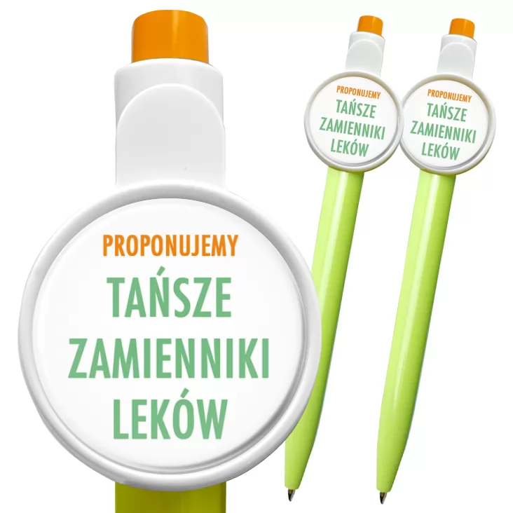 przypinka długopis Tańsze zamienniki leków
