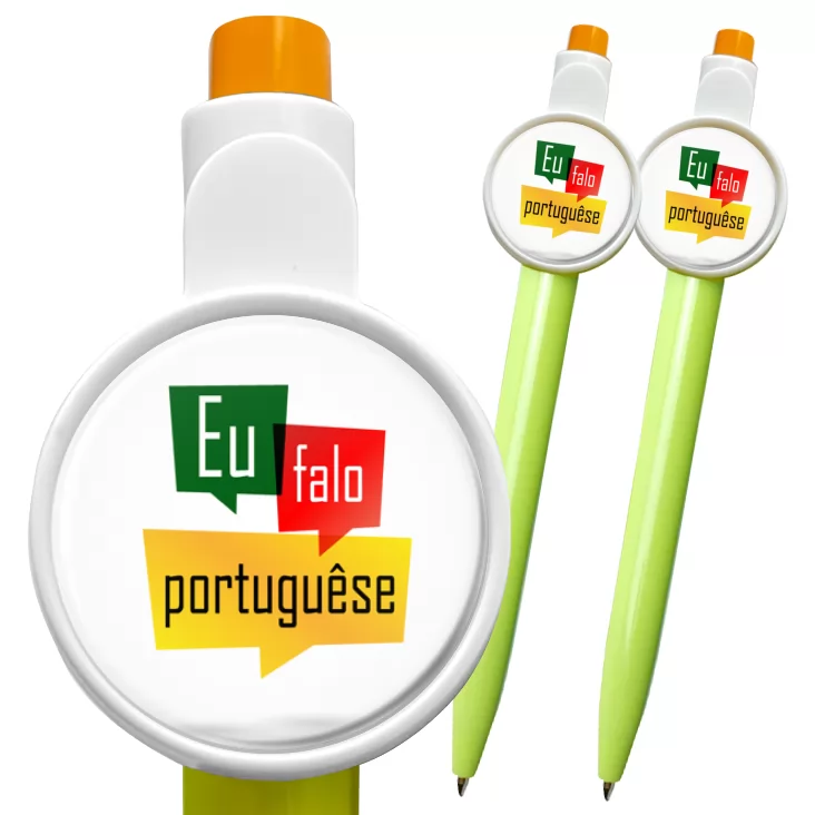 przypinka długopis Mówię po portugalsku