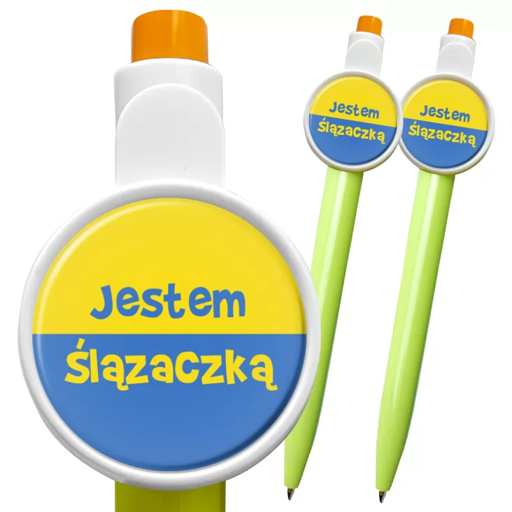 przypinka długopis Jestem Ślązaczką