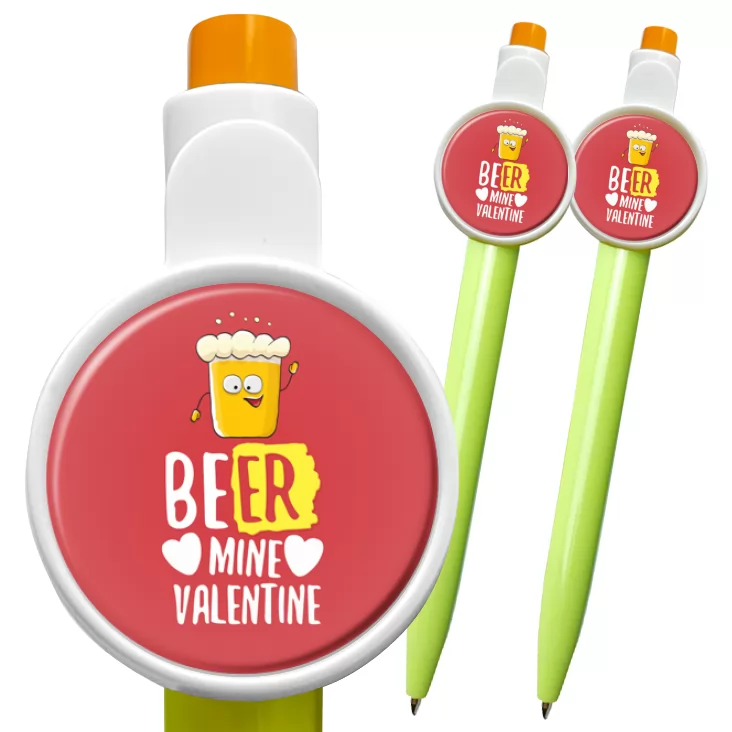 przypinka długopis Beer mine Valentine