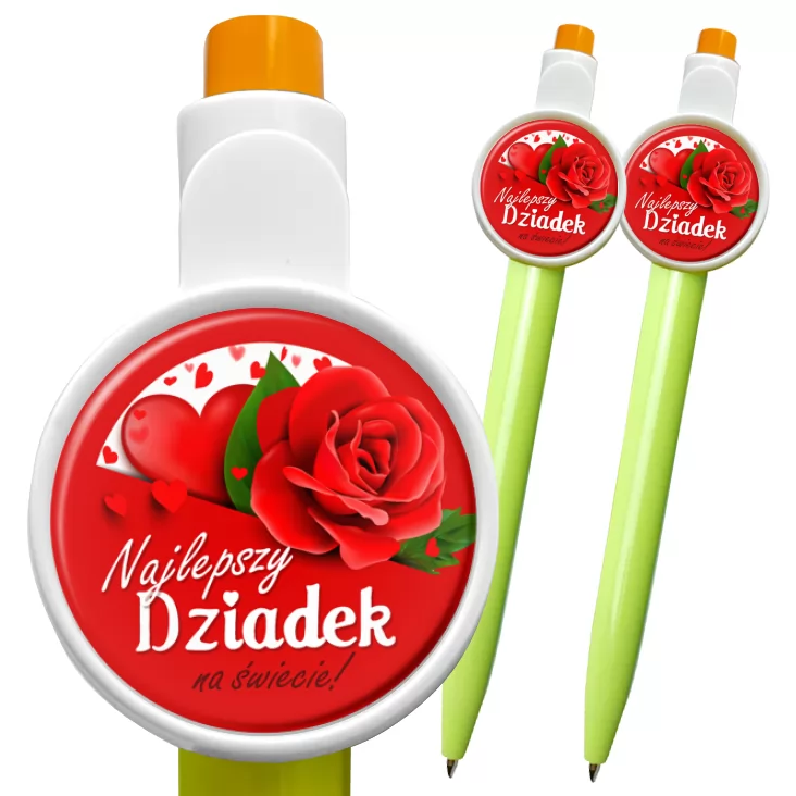 przypinka długopis Dzień Dziadka - Najlepszy Dziadek