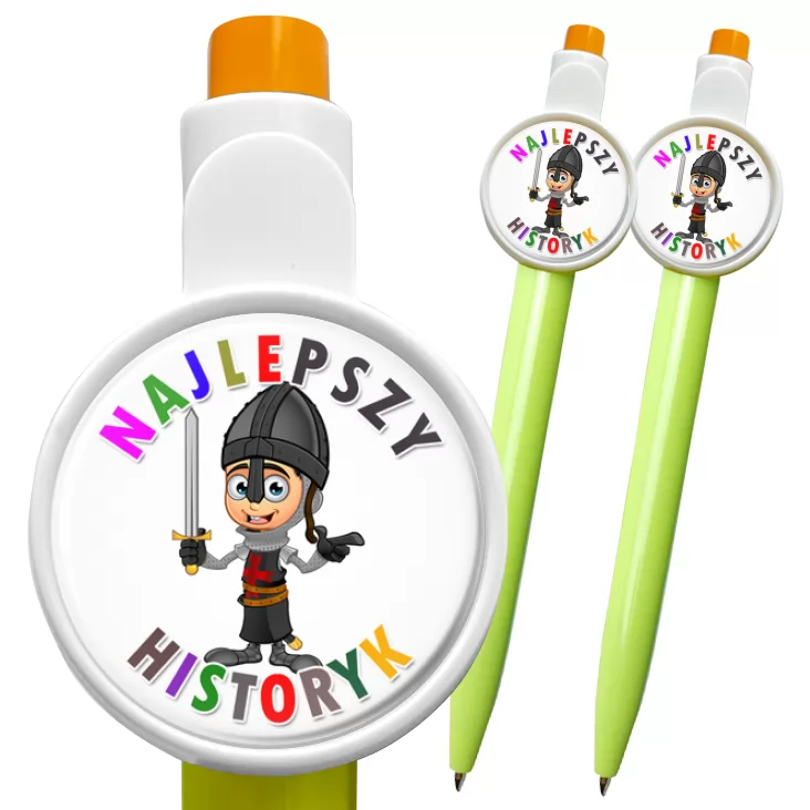 przypinka długopis Najlepszy historyk
