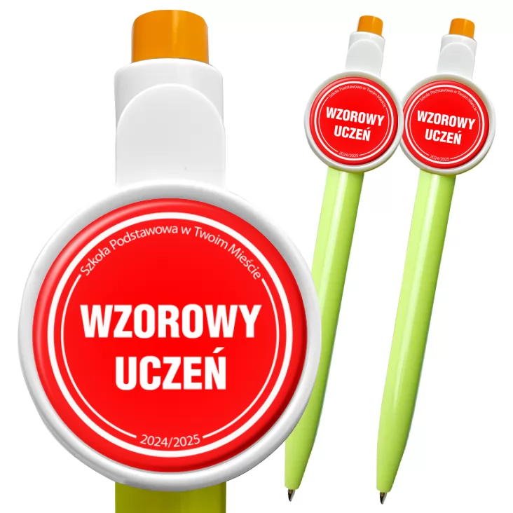 przypinka długopis Wzorowy Uczeń Odznaka