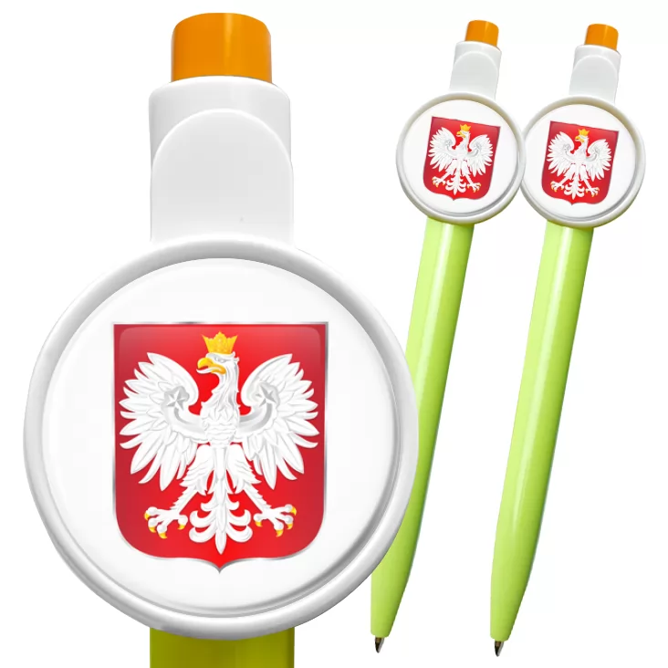 przypinka długopis Godło Polski