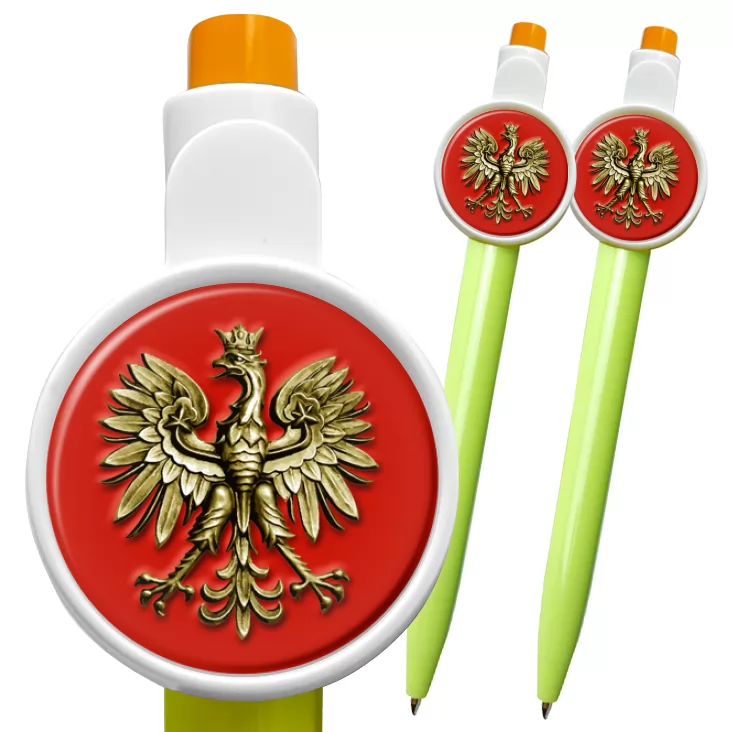 przypinka długopis Orzeł Polski