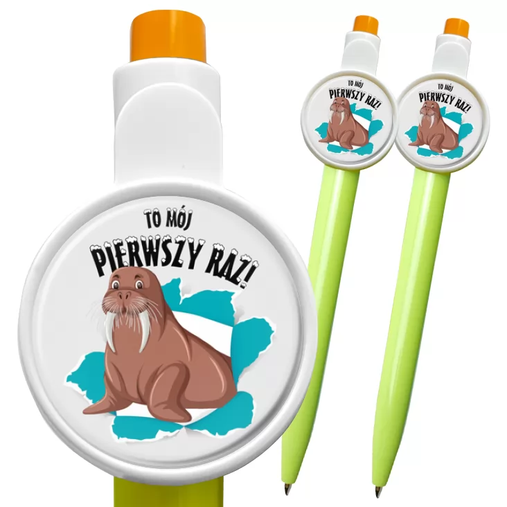 przypinka długopis To mój pierwszy raz